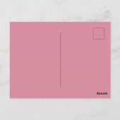 Carte Postale Anniversaire de rat mignon / Saint-Valentin (Dos)