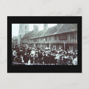 Carte Postale Anniversaire de Shakespeare 1907, Stratford-upon-A