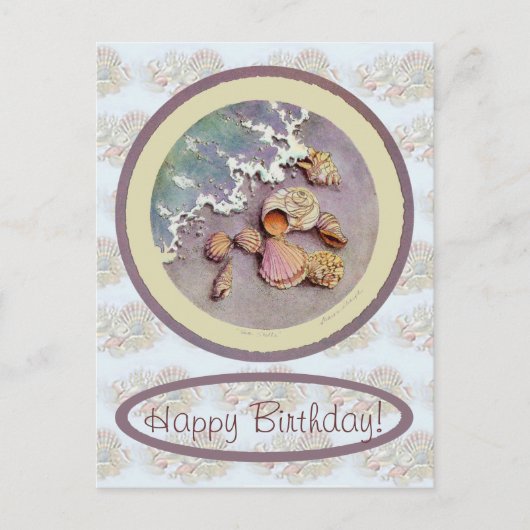 CARTE POSTALE ANNIVERSAIRE DE SHARON SHARPE (Devant)