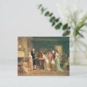 Carte Postale Anniversaire de Washington, 1798 (Debout devant)