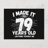 Carte Postale Anniversaire Drôle 79 Ans Memes Sarcasique 79e Ann (Devant)