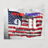 Carte Postale Anniversaire du 11 septembre (Devant)