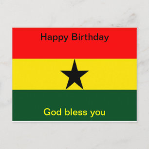 Carte Postale Anniversaire du Ghana