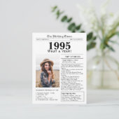 Carte postale anniversaire du journal 1995 (Debout devant)