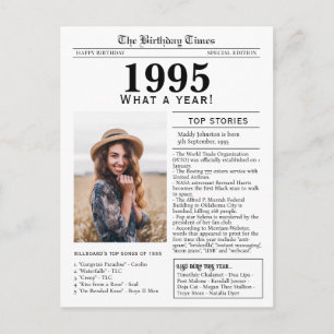 Carte postale anniversaire du journal 1995
