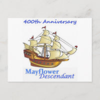 Anniversaire du navire à voile Descendant Mayflowe
