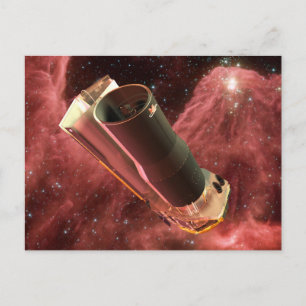 Carte Postale Anniversaire du télescope spatial Spitzer