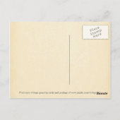 Carte Postale Anniversaire d'un an (Dos)