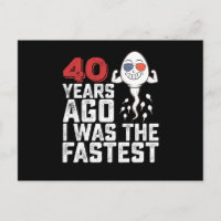 Anniversaire il y a 40 ans j'étais le plus rapide