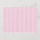 Carte Postale ANNIVERSAIRE INVITATION :: cousue - fille (Dos)