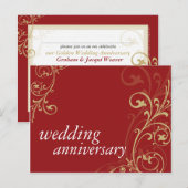 Carte Postale ANNIVERSAIRE INVITATION :: fabuleux 3 (Devant / Derrière)