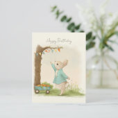 Carte Postale Anniversaire & Jeu Enfants Peter Rabbit (Debout devant)
