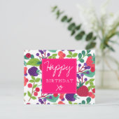 Carte Postale Anniversaire moderne (Debout devant)