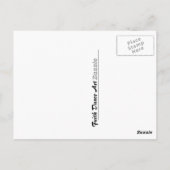 Carte Postale Anniversaire multilingue (Dos)