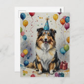 Carte Postale Anniversaire tout simplement ravissant - Personnal (Devant / Derrière)