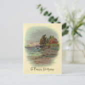 Carte Postale Anniversaire vintage (Debout devant)