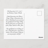 Carte Postale Annonce de Bartolomé Esteban Murillo (Dos)