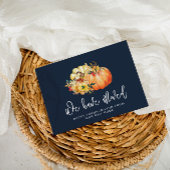 Carte Postale annonce de déménagement à l'aquarelle bleu marine 