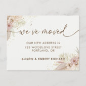Carte Postale Annonce de déménagement Nouveau Adresse (Devant)