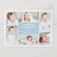 Annonce de naissance couleur modifiable Sweet Hear