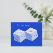 Carte postale - Annonce de naissance de jumeaux ga (Debout devant)