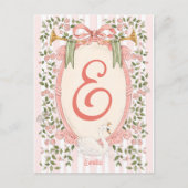 Carte Postale Annonce de naissance - La Princesse au Swan (Devant)