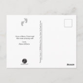 Carte Postale Annonce de naissance, Premier Noël, photo (Dos)