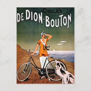 Carte Postale Annonce de vélo, 1925
