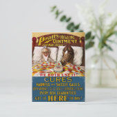 Carte Postale Annonce d'onces de guérison vintages (Debout devant)