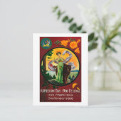 Carte Postale Annonce du jour d'admission, Festival d'État (Debout devant)