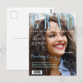 Carte Postale Annonce d'un diplôme d'études supérieures (Devant / Derrière)