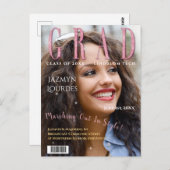 Carte Postale Annonce d'un diplôme d'études supérieures (Devant / Derrière)