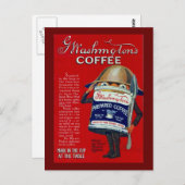 Carte Postale Annonce instantanée de café WWI (Devant / Derrière)