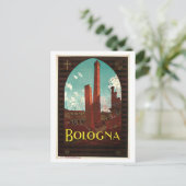 Carte Postale Annonce italienne de voyage des années 1920 (Debout devant)