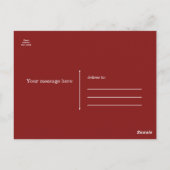 Carte Postale Annonce ou fête de Cake Pops pour la Saint-Valenti (Dos)