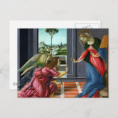 Carte Postale Annonce par Sandro Botticelli (Devant / Derrière)