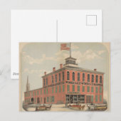 Carte Postale Annonce Vintage D'Août Baetzhold, Vins & Liqueurs (Devant / Derrière)