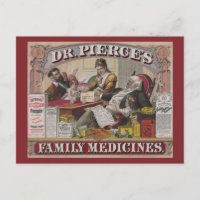 Annonce Vintage Pour Le Dr Pierces Family Medicine