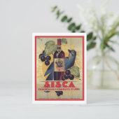 Carte Postale Annonce Vintage Sisca (Debout devant)