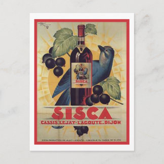 Carte Postale Annonce Vintage Sisca