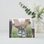 Carte postale Annonces de grossesse moderne (Debout devant)