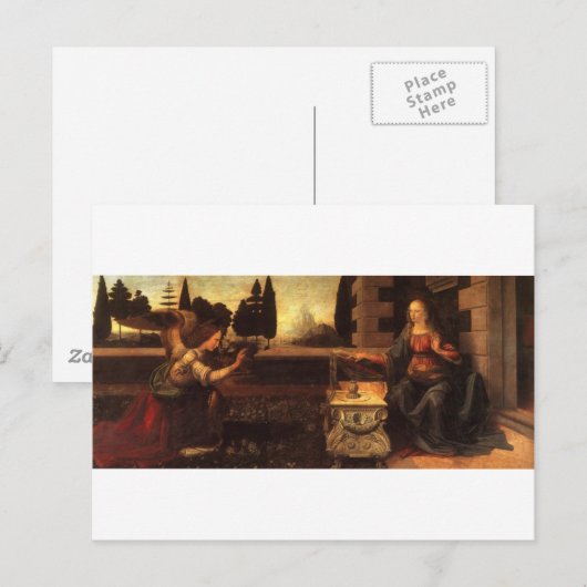 Carte Postale Annonciation (Devant / Derrière)