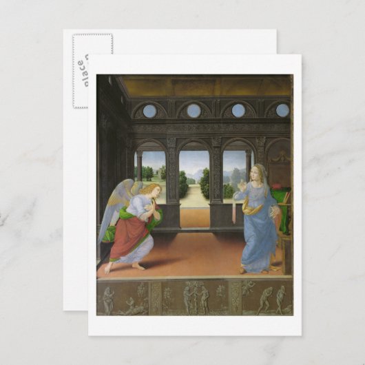 Carte Postale Annonciation (Devant / Derrière)