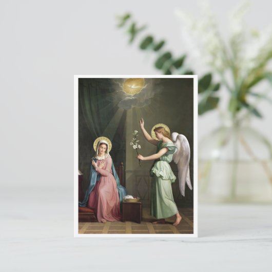 Carte Postale Annonciation, (Debout devant)