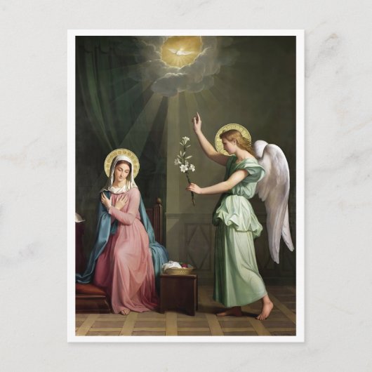 Carte Postale Annonciation, (Devant)