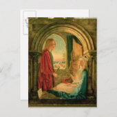 Carte Postale Annonciation, 1859 (Devant / Derrière)