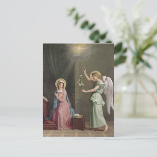 Carte Postale Annonciation, 1859 (Debout devant)