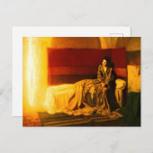 Carte Postale Annonciation, 1898 par Henry Ossawa Tanner (Devant / Derrière)