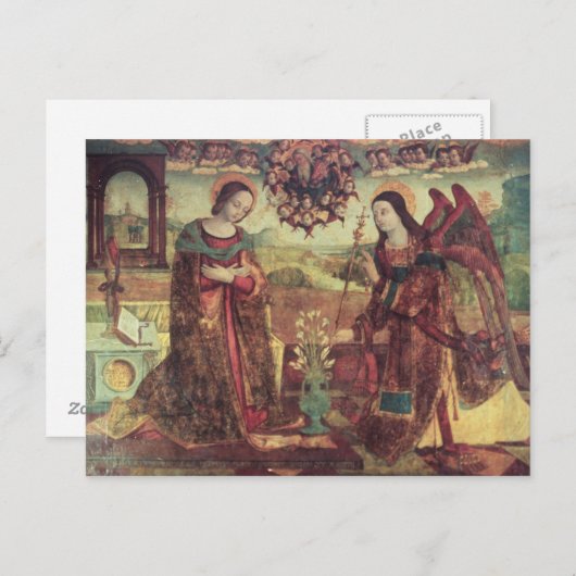 Carte Postale Annonciation 3 (Devant / Derrière)