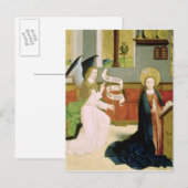 Carte Postale Annonciation, ch.1470-80 (Devant / Derrière)